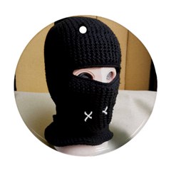 Ski Mask  Ornament (round)