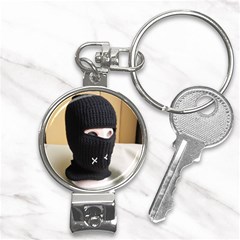 Ski Mask  Nail Clippers Key Chain