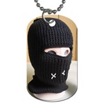 Ski Mask  Dog Tag (One Side) Front