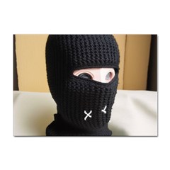 Ski Mask  Sticker A4 (10 Pack)