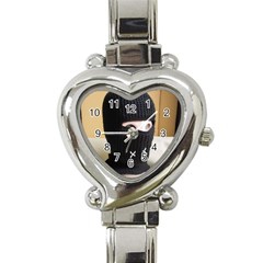 Ski Mask  Heart Italian Charm Watch by Holyville