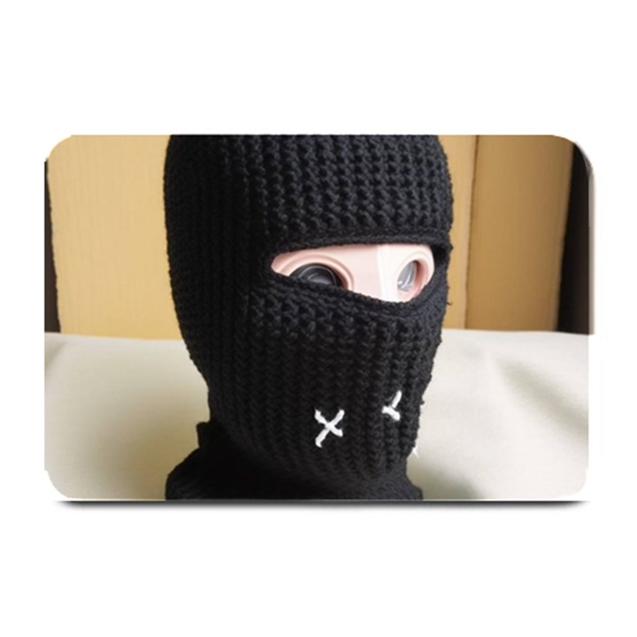 Ski Mask  Plate Mats