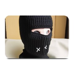 Ski Mask  Plate Mats by Holyville