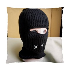 Ski Mask  Standard Cushion Case (two Sides) by Holyville