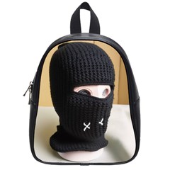 Ski Mask  School Bag (small) by Holyville