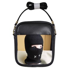 Ski Mask  Girls Sling Bag by Holyville