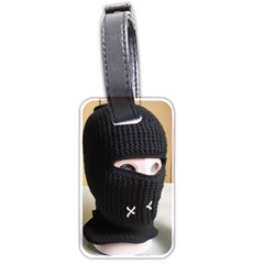 Ski Mask  Luggage Tag (two Sides) by Holyville