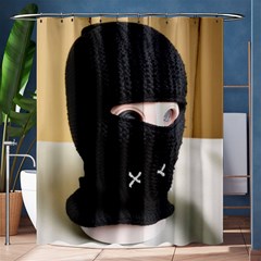 Ski Mask  Shower Curtain 60  X 72  (medium) 