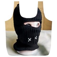 Ski Mask  Full Print Recycle Bag (xl)