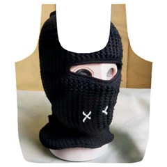 Ski Mask  Full Print Recycle Bag (xxl) by Holyville