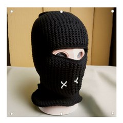 Ski Mask  Banner And Sign 4  X 4  by Holyville