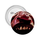 Scary Man Closeup Portrait Illustration 2.25  Buttons Front