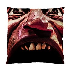 Scary Man Closeup Portrait Illustration Standard Cushion Case (one Side) by dflcprintsclothing