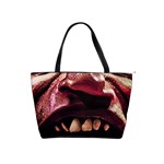 Scary Man Closeup Portrait Illustration Classic Shoulder Handbag Front