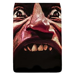 Scary Man Closeup Portrait Illustration Removable Flap Cover (l) by dflcprintsclothing