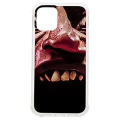 Scary Man Closeup Portrait Illustration Iphone 12 Mini Tpu Uv Print Case	 by dflcprintsclothing