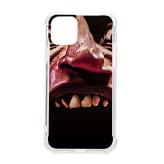 Scary Man Closeup Portrait Illustration Iphone 11 Pro 5 8 Inch Tpu Uv Print Case by dflcprintsclothing