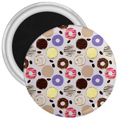 Donuts! 3  Magnets by fructosebat