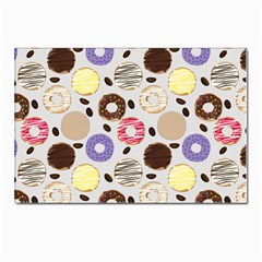 Donuts! Postcard 4 x 6  (pkg Of 10) by fructosebat