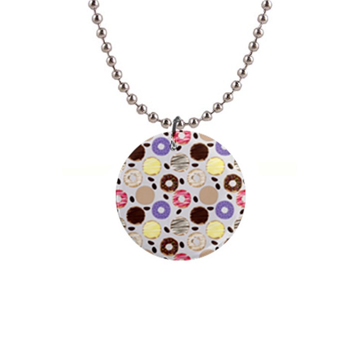 Donuts! 1  Button Necklace