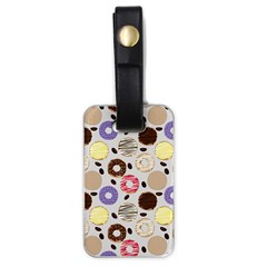 Donuts! Luggage Tag (one Side) by fructosebat