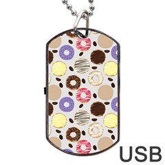 Donuts! Dog Tag Usb Flash (two Sides) by fructosebat