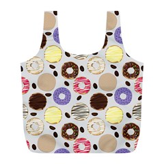 Donuts! Full Print Recycle Bag (l) by fructosebat