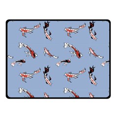 Koi! One Side Fleece Blanket (small) by fructosebat