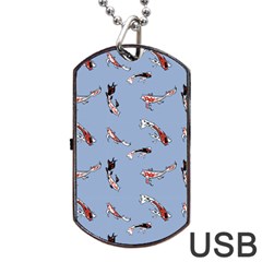 Koi! Dog Tag Usb Flash (one Side)