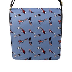 Koi! Flap Closure Messenger Bag (l)