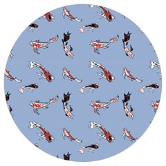 Koi! Round Trivet by fructosebat