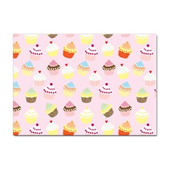 Cupcakes! Sticker A4 (100 Pack) by fructosebat