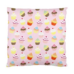 Cupcakes! Standard Cushion Case (two Sides) by fructosebat