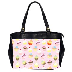 Cupcakes! Oversize Office Handbag (2 Sides) by fructosebat