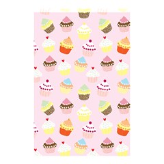 Cupcakes! Shower Curtain 48  X 72  (small)  by fructosebat