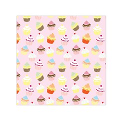 Cupcakes! Square Satin Scarf (30  X 30 ) by fructosebat