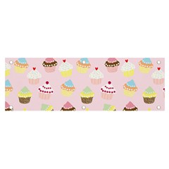 Cupcakes! Banner And Sign 6  X 2  by fructosebat