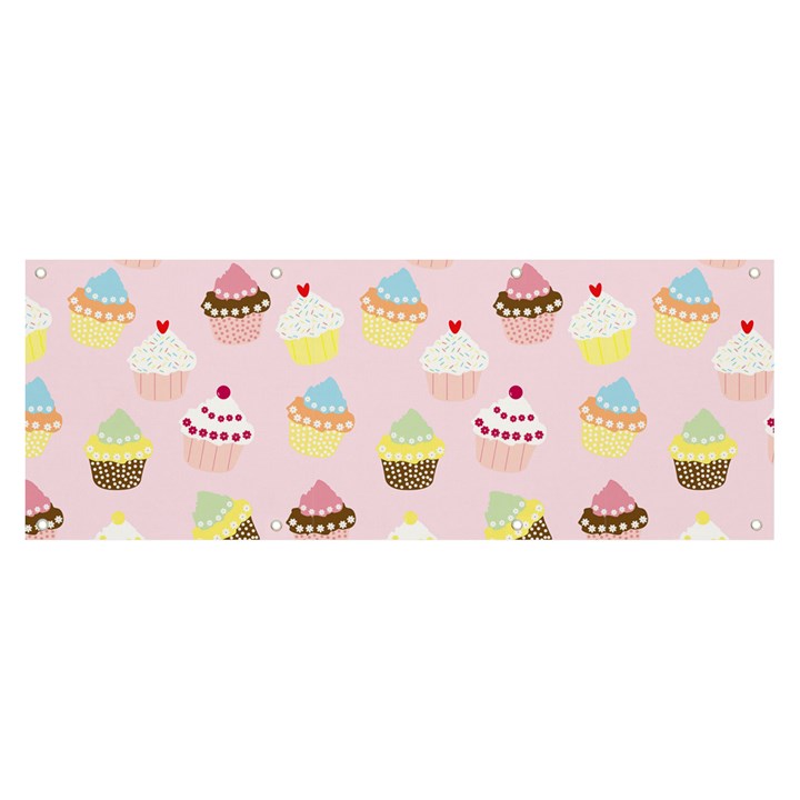 Cupcakes! Banner and Sign 8  x 3 