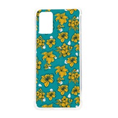 Turquoise And Yellow Floral Samsung Galaxy S20plus 6 7 Inch Tpu Uv Case by fructosebat