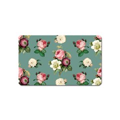 Victorian Floral Magnet (name Card) by fructosebat