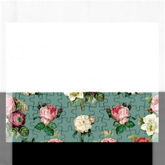 Victorian Floral Rectangular Jigsaw Puzzl by fructosebat