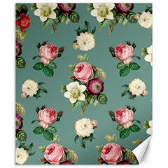 Victorian Floral Canvas 20  X 24  by fructosebat