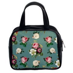 Victorian Floral Classic Handbag (two Sides) by fructosebat