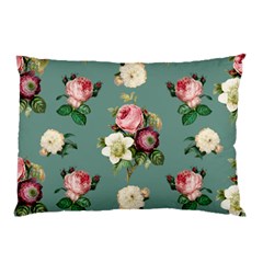 Victorian Floral Pillow Case by fructosebat