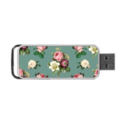 Victorian Floral Portable Usb Flash (one Side) by fructosebat