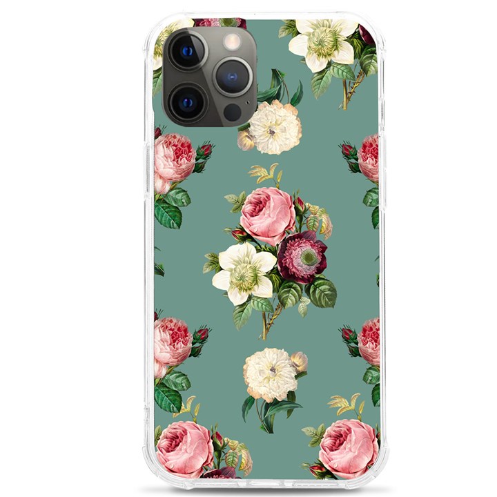 Victorian Floral iPhone 12 Pro max TPU UV Print Case