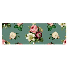 Victorian Floral Banner And Sign 6  X 2  by fructosebat