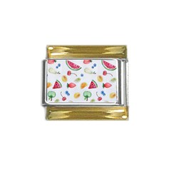 Fruit! Gold Trim Italian Charm (9mm)