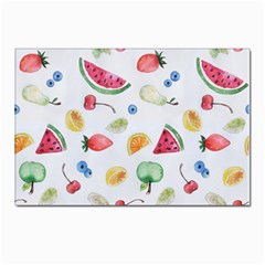 Fruit! Postcard 4 x 6  (pkg Of 10) by fructosebat