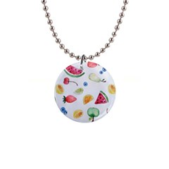 Fruit! 1  Button Necklace by fructosebat